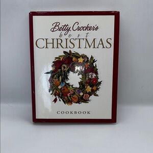Betty Crocker Red and Gold Christmas Cookbook